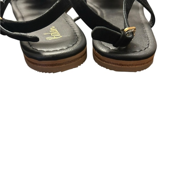 Boden Sarah black fringe sandals Size 42 or 10 1/2 - Picture 3 of 10
